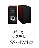 スピーカーシステム SS-HW1