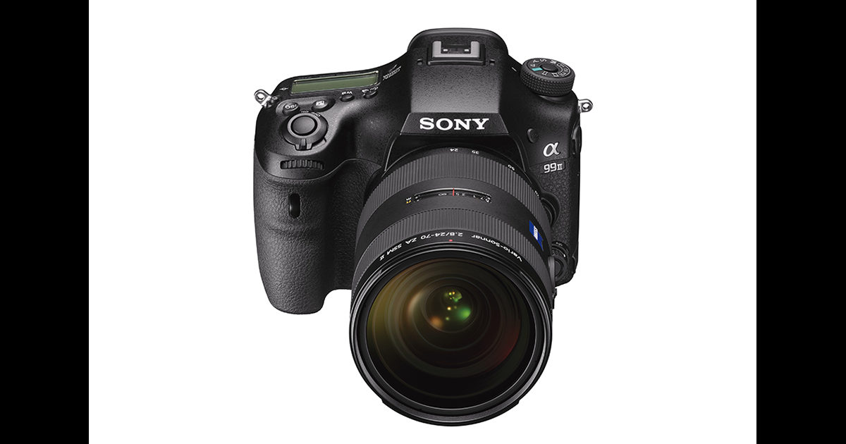 スピードと解像度を追求したAマウントフラッグシップ一眼α99 Ⅱが