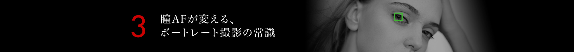 3 ��AF���ς���A�|�[�g���[�g�B�e�̏펯