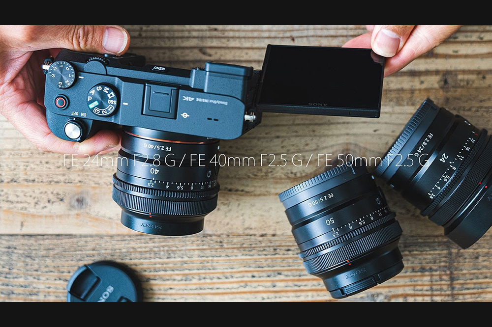 純正が引き出すαの真価。レンズ「FE 24mm F2.8 G」「FE 40mm F2.5 G