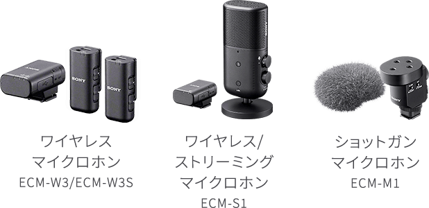 CX}CNz ECM-W3/ECM-W3S CX/Xg[~O}CNz ECM-S1 VbgK}CNz ECM-M1