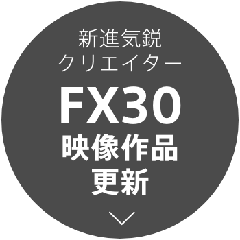 10月4日（火）予約開始 10月14日（金）発表 FX30登場