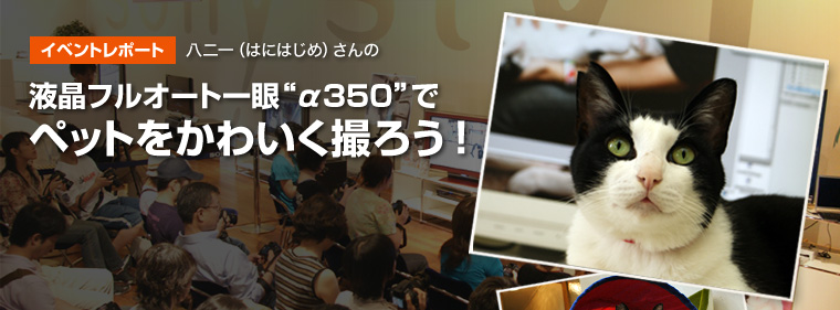 [ �C�x���g���|�[�g ] �����i�͂ɂ͂��߁j����̉t���t���I�[�g���g��350�h�Ńy�b�g�����킢���B�낤�I