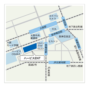 大阪会場　地図