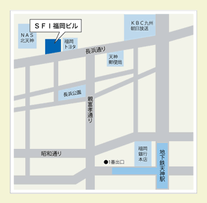 福岡会場　地図
