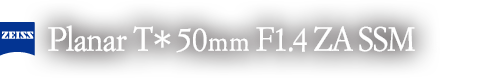 Planar T�� 50mm F1.4 ZA SSM SAL50F14Z