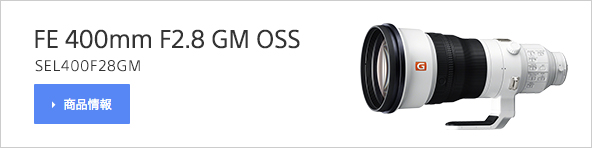 FE 400mm F2.8 GM OSS（SEL400F28GM）商品情報