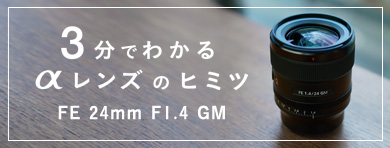 3ł킩郿Ỹq~c FE 24mm F1.4 GM 