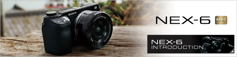 カメラ デジタルカメラ NEX-6 | デジタル一眼カメラα（アルファ） | ソニー