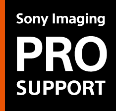 Sony Imaging PRO SUPPORT