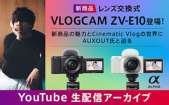 VLOGCAM ZV-E10/E10L 主な仕様 | デジタル一眼カメラα（アルファ 