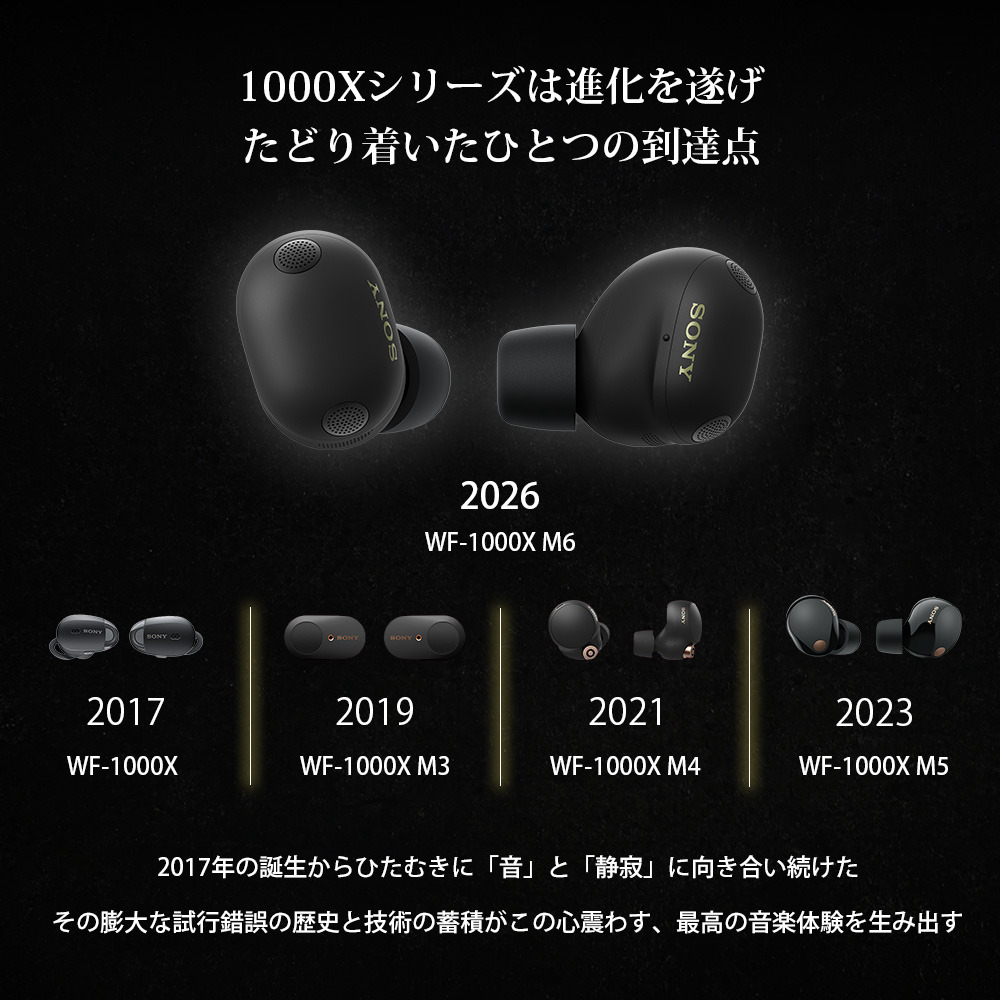 WF-1000XM6 購入 | ヘッドホン | ソニー