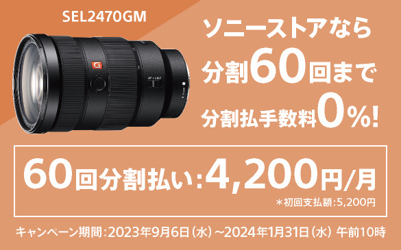 FE 24-70mm F2.8 GM 主な仕様 | デジタル一眼カメラα（アルファ） | ソニー