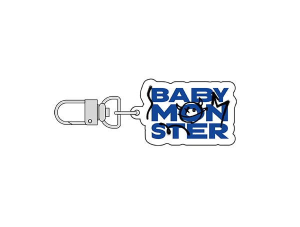 BABYMONSTER “THANKS MONSTIEZ” @Sony Store「アクリルチャーム（モチーフ・ロゴ）」 CC-CHM/LOGOB/BM