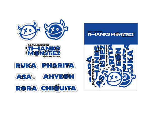 BABYMONSTER “THANKS MONSTIEZ” @Sony Store「ステッカーセット」 CC-STK/BM