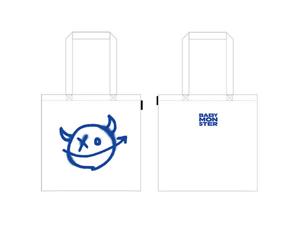 BABYMONSTER “THANKS MONSTIEZ” @Sony Store「トートバッグ」 CC-TBG/BM/W