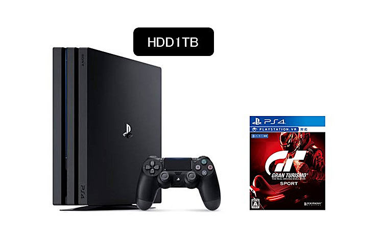 ブランドセレクト PlayStation®4 CUH-720… 1TB ジェット・ブラック Pro 家庭用ゲーム本体