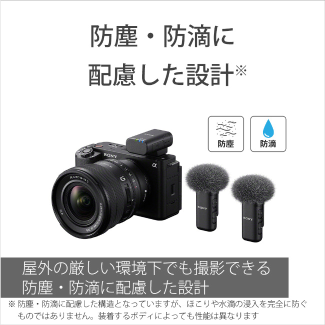 ECM-W3 購入 | デジタル一眼カメラ α：アルファ | ソニー