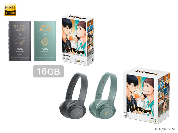 ウォークマン R Aシリーズ 劇場版総集編公開記念ハイキュー コラボレーションモデル 商品一覧 ソニーストアオリジナル ソニー