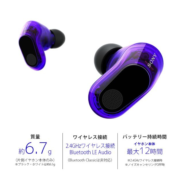 ヘッドホン SONY INZONE Buds WF-G700N Sony INZONE Buds Truly Wireless Noise Cancelling Gaming Earbuds