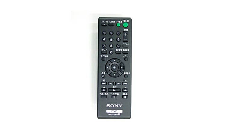SONY ソニー　DVDリモコン　RMT-D197J