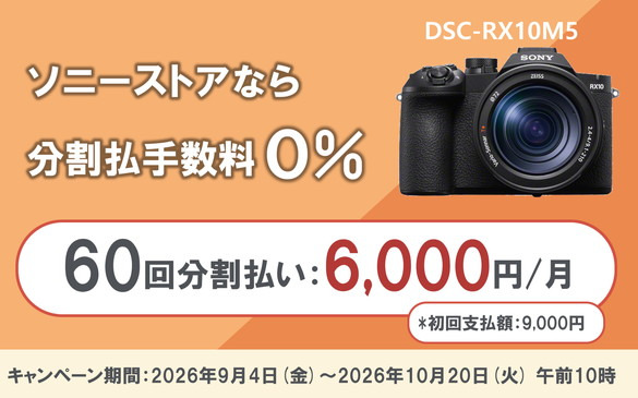 RX10 V(DSC-RX10M5) | デジタルスチルカメラ Cyber-shot | ソニー