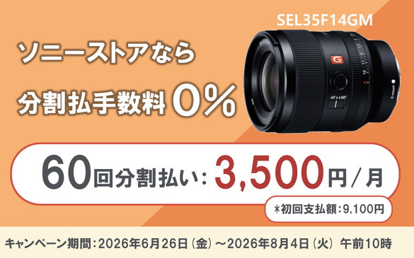 FE 35mm F1.4 GM | デジタル一眼カメラα（アルファ） | ソニー