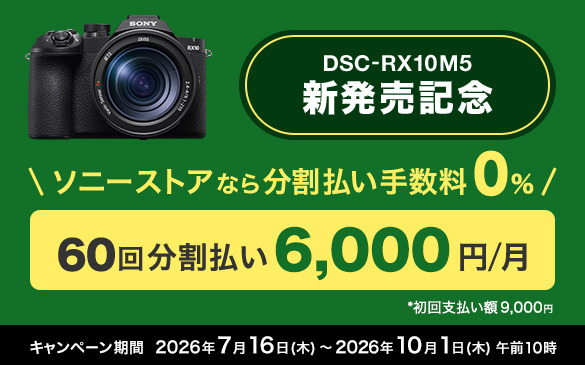 RX10 V(DSC-RX10M5) 対応商品・アクセサリー | デジタルスチルカメラ