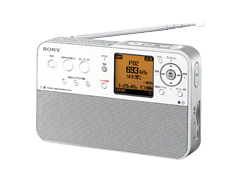 ラジオ放送予約録音とICレコーダー機能、語学学習に便利なポータブル 
