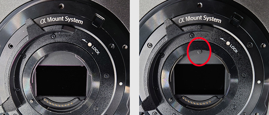 �Ή��ς݂������O�ʌ��w�t�B���^�[���i�㕔�̓ˋN�ʒu