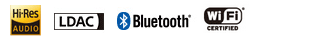 �n�C���] / LDAC / Bluetooth / Wi-Fi