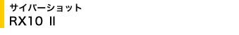 �T�C�o�[�V���b�gRX10 II