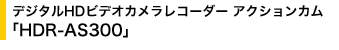 �f�W�^��HD�r�f�I�J�������R�[�_�[ �A�N�V�����J�� �uHDR-AS300�v