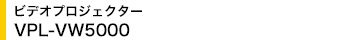 �r�f�I�v���W�F�N�^�[ VPL-VW5000