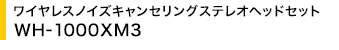 ���C�����X�m�C�Y�L�����Z�����O�X�e���I�w�b�h�Z�b�g WH-1000XM3