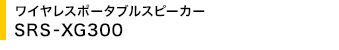 ���C�����X�|�[�^�u���X�s�[�J�[ SRS-XG300