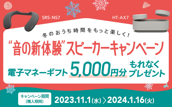 �~�̂��������Ԃ������Ɗy�����I SRS-NS7 | HT-AX7