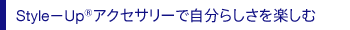 Style�|Up&reg;�A�N�Z�T���[