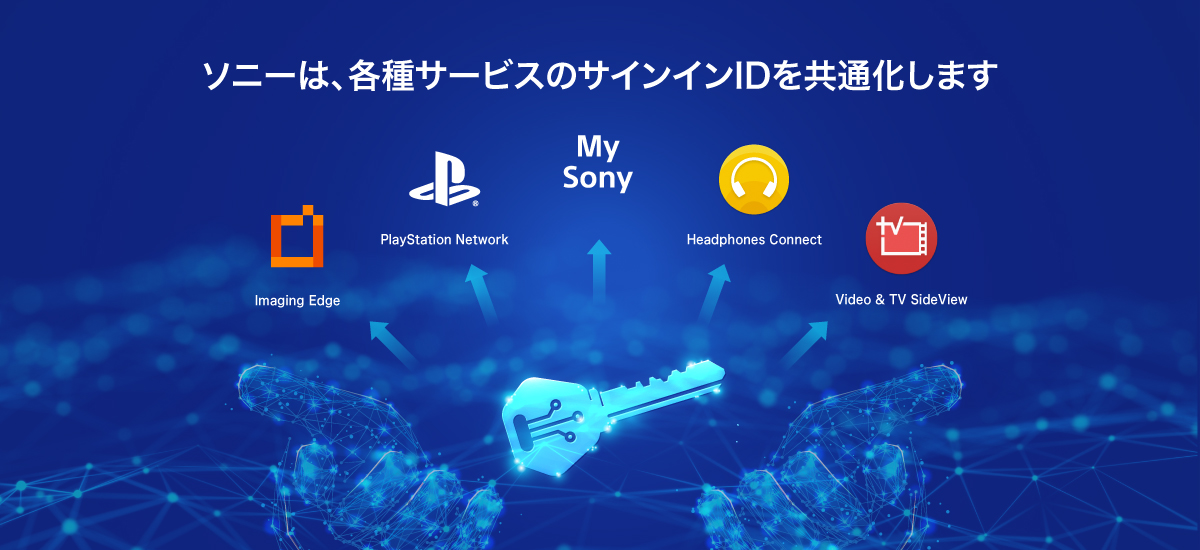 サインインid共通化のご案内 My Sony ソニー