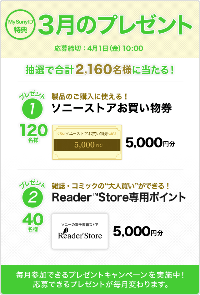 My Sony IDT 3̃v[gLy[