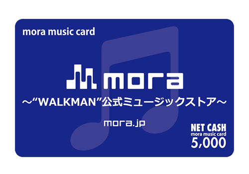 mora music card 5,000�~��