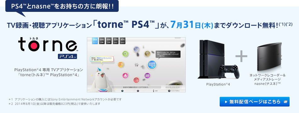 PS4™nasne™̕ɘNII TV^EAvP[Vutorne™ PS4™vA731()܂Ń_E[hI