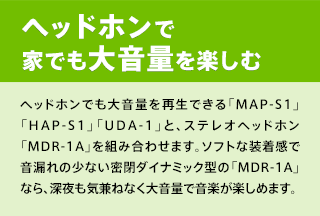 �w�b�h�z���ŉƂł��剹�ʂ��y����