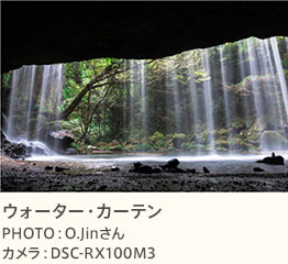 �E�H�[�^�[�E�J�[�e�� PHOTO�FO.Jin���� �J�����FDSC-RX100M3