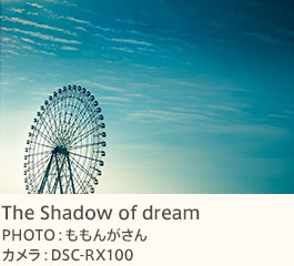 The Shadow of dream PHOTO：ももんがさん カメラ：DSC-RX100
