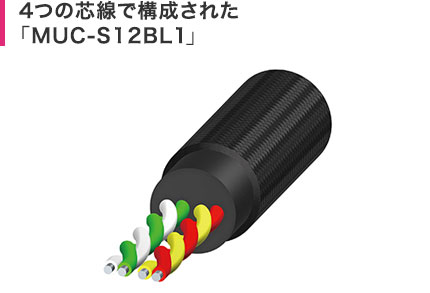 4�̐c���ō\�����ꂽ�uMUC-S12BL1�v