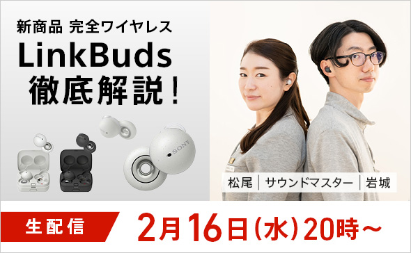 家族と想い出を綺麗に❤️SONY α550✨届いてすぐに使える 着けていることを忘れる、完全ワイヤレス LinkBuds 新登場 | ソニー