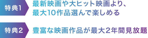 ���T1�F�ŐV�f����q�b�g�f����A�ő�10��i�I��Ŋy���߂� ���T2�F�L�x�ȉf���i���ő�2�N�Ԍ�����