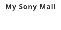 My Sony Mail TOPICS