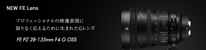 NEW FE Lens - FE PZ 28-135mm F4 G OSS